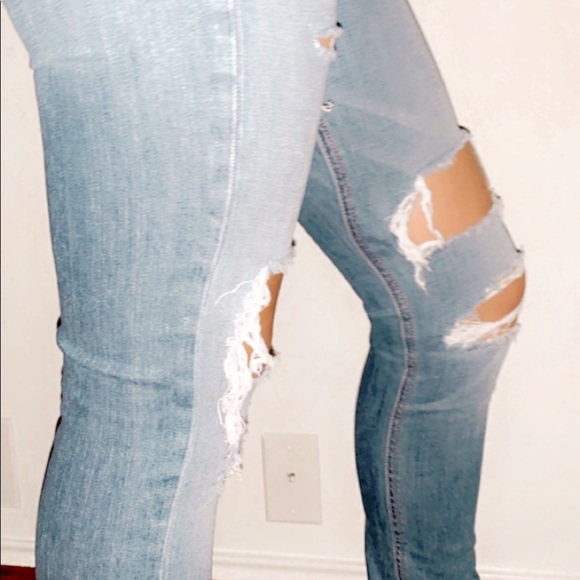cute ripped skinny jeans ✰ - Picture 3 of 5